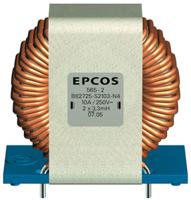 b82725s2103n003 EPCOS 2.8 mH ±30% Ferrite Power Line Choke, Max SRF:10kHz, 10A Idc, 12.5mΩ Rdc 250 V ac, B82725S