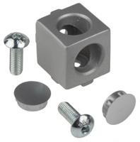 180-9141 RS PRO Cube Connector, Connecting Component, Strut Profile 20 mm, Groove Size 5mm