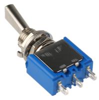 5636a9 APEM Toggle Switch, Panel Mount, On-On, SPDT, Solder Terminal