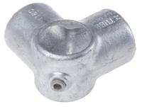 286-3437 RS PRO 3-Way Connector, Connecting Component, Strut Profile Type 2, Round Tube Size Type 2
