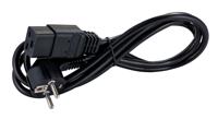 7200216 Rittal IEC C19 Socket to Type F German Plug Power Cord, 1.8mDK
