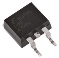 fqb47p06tm-am002 onsemi QFET Type P-Channel MOSFET, 47 A, 60 V Enhancement, 3-Pin TO-263 FQB47P06TM-AM002