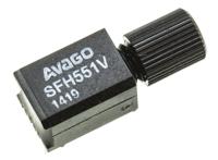 sp000063855 Broadcom SP000063855 Fibre Optic Receiver, Round, Push-in Collet Connector