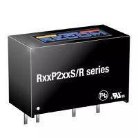r12p215sr8 Recom RxxP2xx/R DC-DC Converter, 15V dc/ 132mA Output, 10.8 → 13.2 V dc Input, 2W, Through Hole, +85°C Max Temp