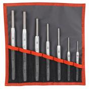 249jt7 Facom 7-Piece Punch Set, 2 mm, 3 mm, 4 mm, 5 mm, 6 mm, 8 mm, 10 mm Shank