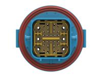 1-2445860-4 TE Connectivity, DEUTSCH NTSEAL Automotive Connector Blue Cable Mount 36 Way