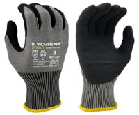 k01-501-taille-9 KYORENE K01 - 501 A5 CUT 4X43E Black, Grey Graphene, Nylon Glove, Size 9, Nitrile Micro-Foam Coating