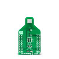 mikroe-4266 MikroElektronika Surface Temp 2 Click Temperature Sensor Temperature Sensor Board for ADT7422