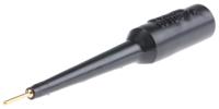 3561-0 Fluke Black, Male Test Connector Adapter With Brass contacts and Gold Plated