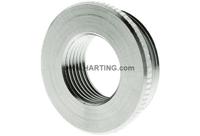 19000005067 HARTING Cable Gland Adaptor, M20 Exterior Thread, M32 Interior Thread, Metal