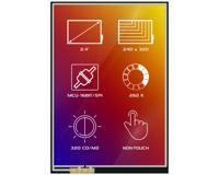 4dlcd-24320240-ips 4D Systems 4DLCD-24320240-IPS TFT TFT LCD Display, 2.4in, 240 x 320pixels