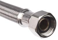 flx15p JG Speedfit Hose Assembly 15mm to BSP 1/2in, 6 bar, 300mm Long