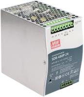 sdr-480p-24 MEAN WELL SDR Switched Mode DIN Rail Power Supply, 88 → 264V ac ac Input, 24V dc dc Output, 20A Output, 480W
