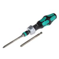05051040001 Wera Hexagon, Square, Torx Hexagon; Hex-Plus; Slotted; Pozidriv; Phillips; Torx Ratchet Screwdriver & Bit Set
