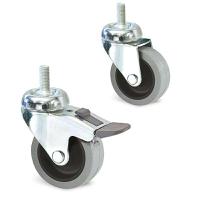cp1fa080-322l10 Guitel Hervieu Swivel Castor Wheel, 50kg Capacity, 80mm Wheel