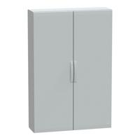nsypla15103g Schneider Electric PanelSeT Series Double-Door-Door Floor Standing Enclosure, IP65, 1500 x 1000 x 320mm