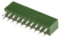1-215307-0 TE Connectivity AMPMODU HV100 Series Straight Through Hole Mount PCB Socket, 20-Contact, 2-Row, 2.54mm Pitch, Solder