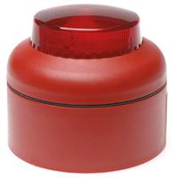 vxb-db-rbrl Cranford Controls VXB Series Red Flashing Beacon, 20 → 35 V dc, Surface Mount, LED Bulb