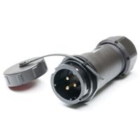304-590 RS PRO Industrial Circular Connector, 3 Contacts, In-Line Cable Mount, SY21 Connector, Socket, Male, IP67, SY21 Series