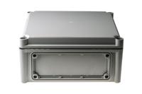 ekoe-130-g-ekovt Fibox EK Series Grey Polycarbonate Enclosure, IP66, IP67, Flanged, Grey Lid, 280 x 280 x 130mm