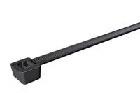 111-12701-t120xm-pa66-bk HellermannTyton Cable Tie, Inside Serrated, 600mm x 7.6 mm, Black Polyamide 6.6 (PA66), Pk-50