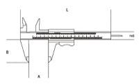 1650-200 BETA 200mm, 8in Vernier Caliper 0.05 mm Resolution, Imperial, Metric