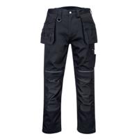 pw347 Portwest PW347 Unisex's Black 100% Cotton, Size 28 Waist Size 45 in W 36cm L