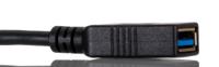 266-8505 RS PRO USB 3.0, USB 3.1, Male USB C to Female USB A, 500mm