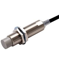 e2e-x16mb2l18-2m Omron Inductive Threaded Barrel Proximity Sensor, M18, 16 mm Detection, PNP NC, 10 → 30 V dc