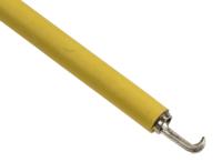 972309100 Hirschmann Test & Measurement Black Hook Clip with , 20A, 1000V ac/dc, 4mm Socket