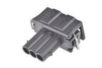 15327870 Delphi, 2.8 Automotive Connector Socket Black Cable Mount 3 Way, Crimp Termination