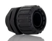 7tca296060r0116-xf20m20d Adaptaflex Straight, Conduit Fitting, 20mm Nominal Size, M20, Nylon 66, Black IP65 rating