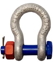 124-4812 RS PRO Bow Shackle, Alloy Steel, 0.5t