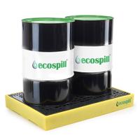 p3281209 Ecospill Ltd Polyethylene Drum Pallet for Chemical, 130L Capacity