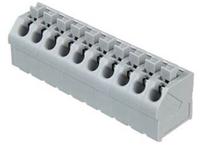 250-510 WAGO 250 Series PCB Terminal Strip, 10-Pole, Female, 10-Way, PCB Mount, 10 (CSA) A, 17.5 (IEC/EN 60664-1) A, 2 (UL) A