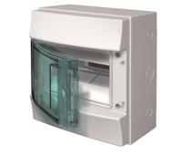 1sl1201a00-65p08x12 ABB 8 Way Plastic Consumer Unit, 63A, IP65 Mistral65