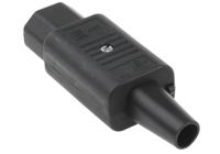47820100 Schurter C13 Cable Mount IEC Connector Socket, 10A, 250 V