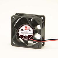 541-4987 RS PRO Axial Fan, 12 V dc, DC Operation, 40.8m³/h, 2.8W, 230mA Max, 60 x 60 x 25mm