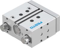 dfm-25-30-p-a-gf Festo Pneumatic Guided Cylinder - 170849, 25mm Bore, 30mm Stroke, DFM Series, Double Acting