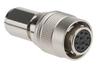 hr10a-10p-10s73 Hirose Circular Connector, 10 Contacts, Cable, Miniature Connector, Socket, Female, HR10 Series