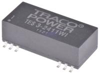 tes-3-2411wi TRACOPOWER TES 3WI DC-DC Converter, 5V dc/ 600mA Output, 9 → 36 V dc Input, 3W, Surface Mount, +71°C Max Temp