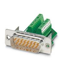 1688078 Phoenix Contact VS-15-ST-DSUB/16-MPT-0.5 15 Way Panel Mount D-sub Connector Plug