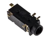 35rasmt4bhntrx Switchcraft Jack Connector 3.5 mm Surface Mount Stereo Socket, 5Pole 3A