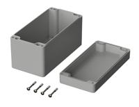 03235000 Bopla Euromas Series Light Grey ABS Enclosure, IP66, Light Grey Lid, 160 x 80 x 90mm