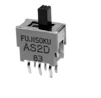 as1e-2m-10-z Nidec Components PCB Slide Switch SPDT (On)-Off -(On) 0.4 VA Slide