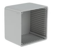 bim200818-gygy CAMDENBOSS 2000 Series Grey ABS Enclosure, IP54, Grey Lid, 55 x 55 x 42mm