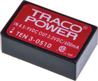 ten-3-4812 TRACOPOWER TEN 3 DC-DC Converter, 12V dc/ 250mA Output, 36 → 72 V dc Input, 3W, Through Hole, +85°C Max Temp
