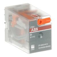 1svr405613r0000-cr-m024ac4 ABB Plug In Power Relay, 24V ac Coil, 6A Switching Current, SPDT