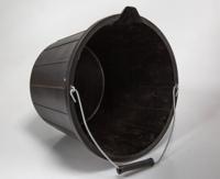 178-7642 14L Plastic Black Bucket With Handle