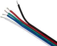 265-1553 RS PRO 12V dc RGB LED Strip Light, 4000K Colour Temp, 5m Length